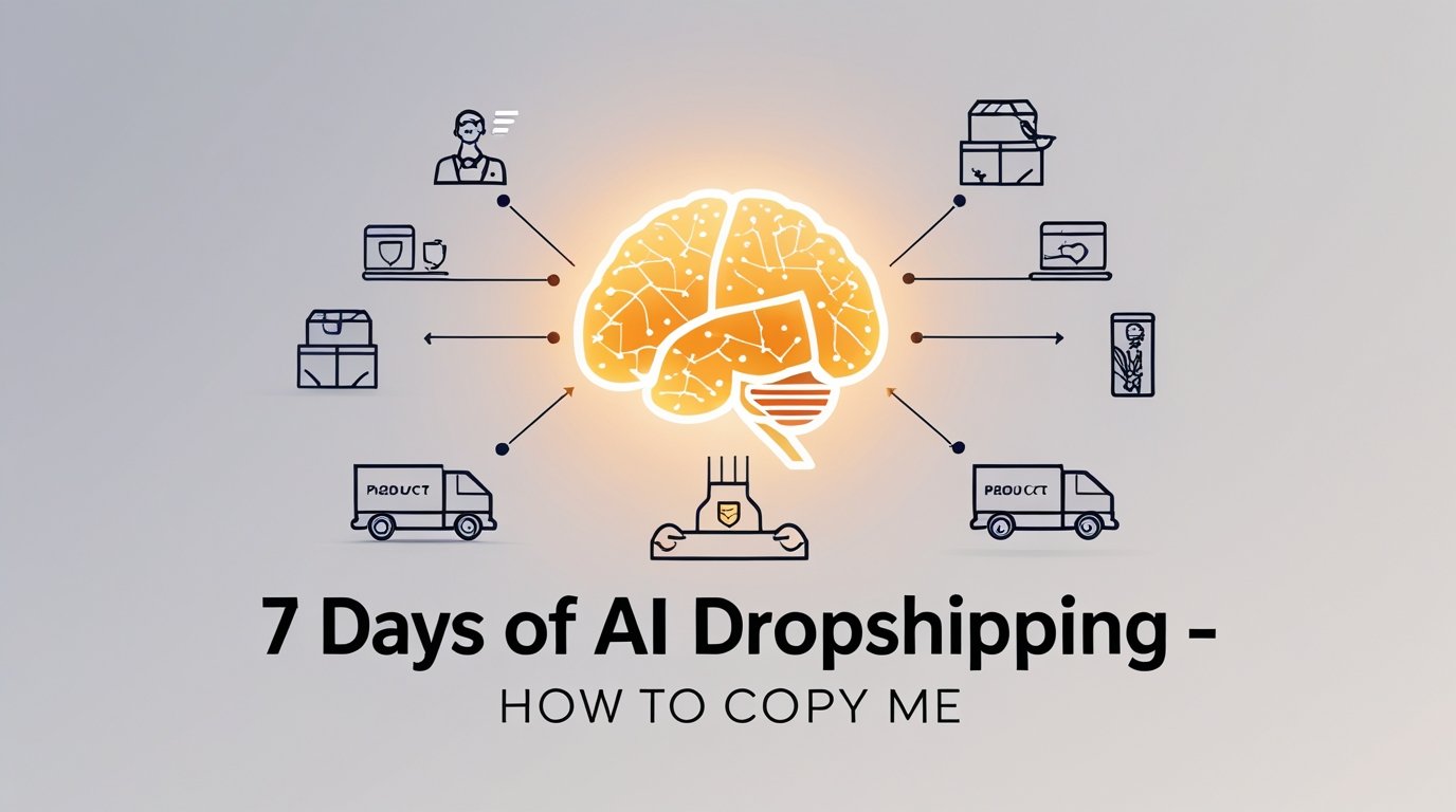7 Days of AI Dropshipping | How to Copy Me