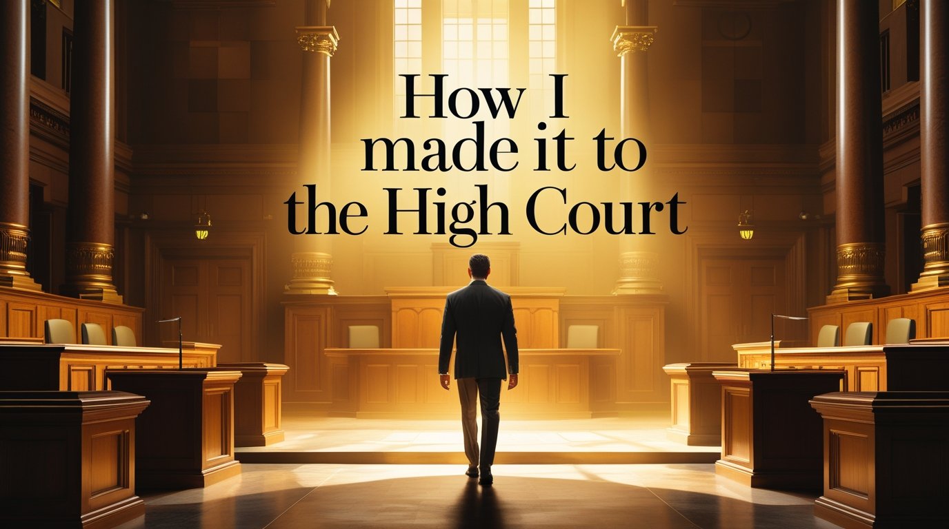 How I Made It to the High Court