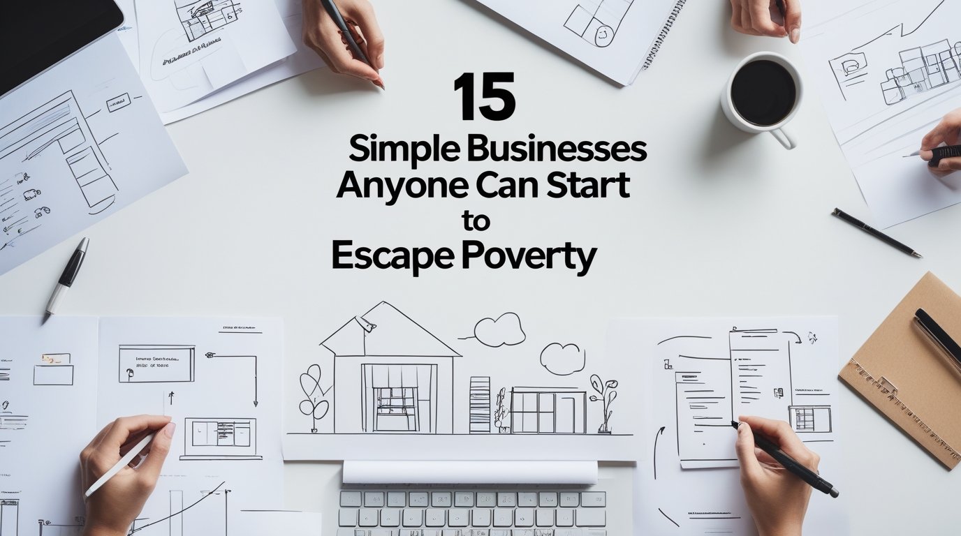 15 Simple Businesses Anyone Can Start to Escape Poverty