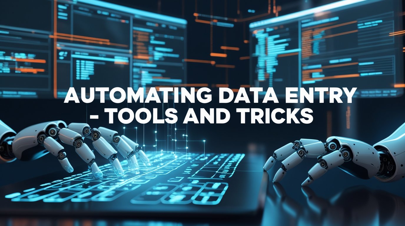 Automating Data Entry | Tools and Tricks