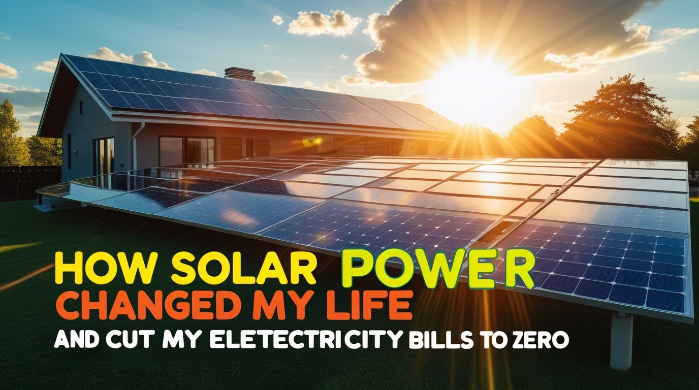 How Solar Power Changed My Life and Cut My Electricity Bills to Zero