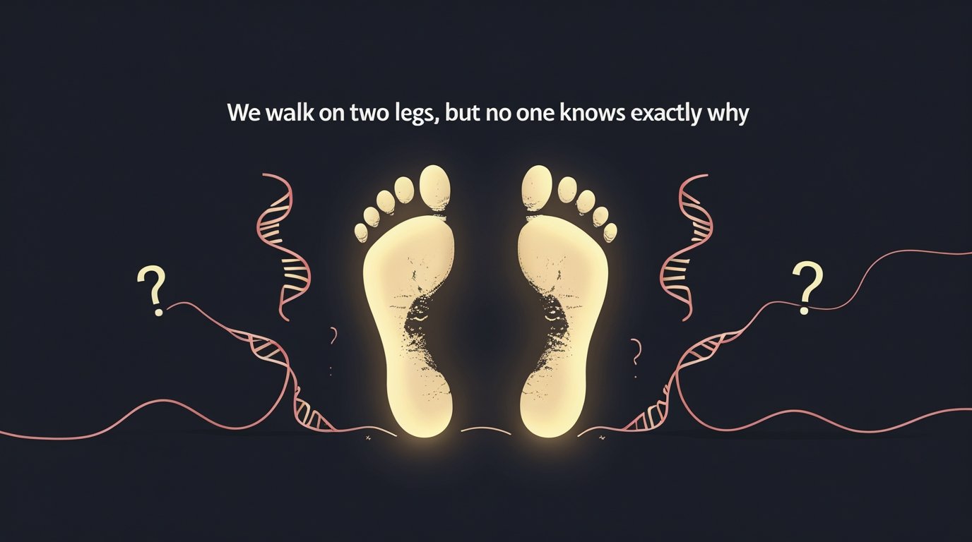 We Walk on Two Legs, But No One Knows Exactly Why