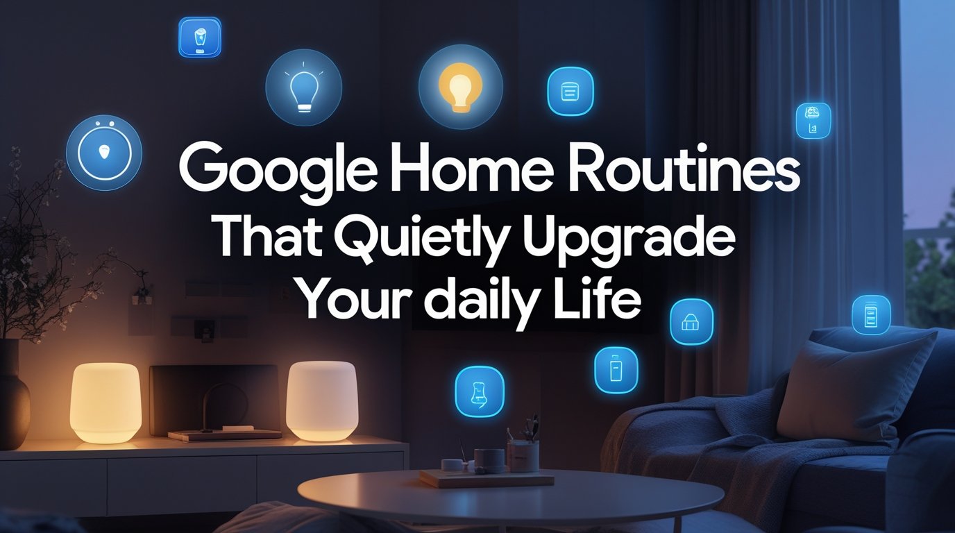 Google Home Routines That Quietly Upgrade Your Daily Life